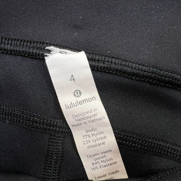 Lululemon Bootcamp Ready Tight 25" Inseam Black Size 4 - Picture 4 of 7